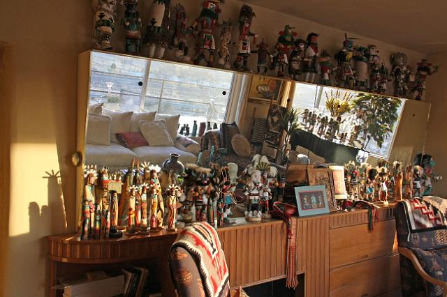 IMG_3673.JPG - A large collection of Kachina dolls in the Holbrook House B & B.
