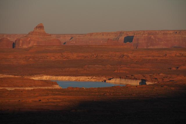 IMG_4621.JPG - Sunset in Page, AZ.  View from north end of Navajo drive.