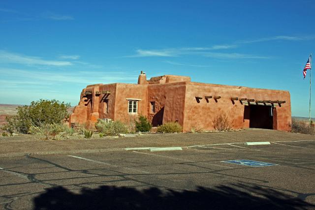 IMG_3747.JPG - The historic Painted Desert Inn.  It's now a museum.