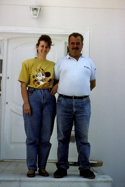 greece0025.jpg - Uncle Andonis and cousin Maria.