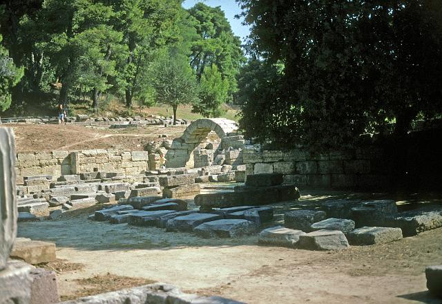 greece0071.jpg - Entrance to the stadium at Olympia.