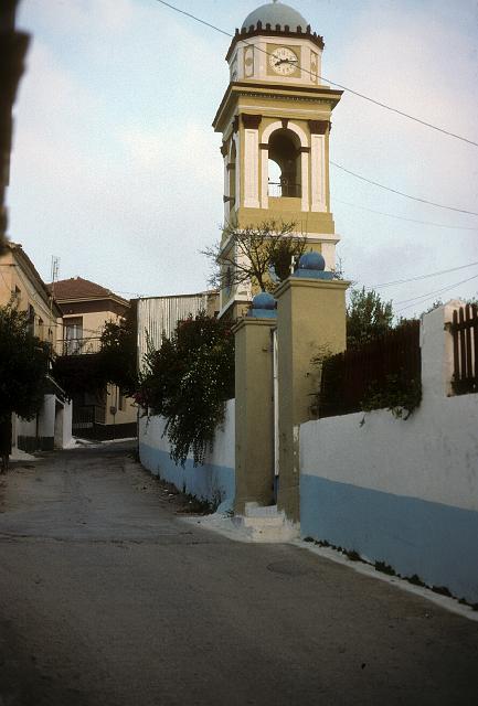 greece0104.jpg - Bell tower in Methoni.