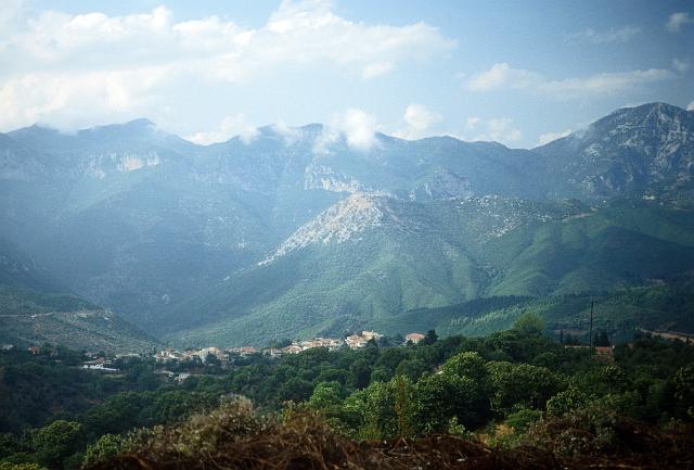 greece0173.jpg - A small mountain village along the Kalamatas-Spartis road.