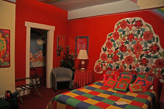 IMG_1245.JPG - The "Flower Child Room" in the Red Vic B&B.